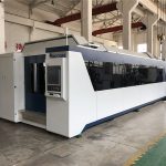 دستگاه برش لیزری فیبر cnc حرفه ای 1000w 1500w با جدول مبادله