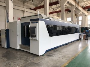 دستگاه برش لیزری فیبر cnc حرفه ای 1000w 1500w با جدول مبادله