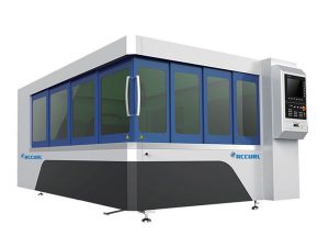 میز تیغه برش لیزر فیبر 500w با سیستم مسیر نور