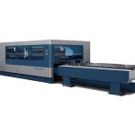 دستگاه برش لیزری صنعتی cnc metal 380v / 50hz 1kw 1.5kw منبع لیزر