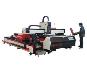 دستگاه برش فلز لیزری 500w 800w 1kw 800mm / s سرعت عمل