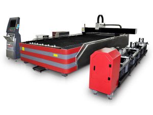 دستگاه برش لیزری فیبر cnc محکم 500w / 1000w با استحکام بالا