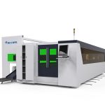 دستگاه برش لیزری لوله و الیاف پلاستیکی 1500w با دستگاه دوار